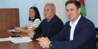 Сегодня подарок от депутата ЗСК Владимира Лыбанева получила приволянка Людмила Стрижак - Каневской район