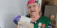 Воспитанники челбасского 35-го детсада поздравили с праздником участника войны Ирину Чернявскую - Газета Каневские зори